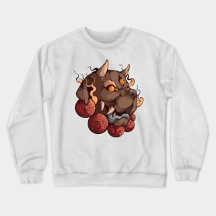 demon dog Crewneck Sweatshirt